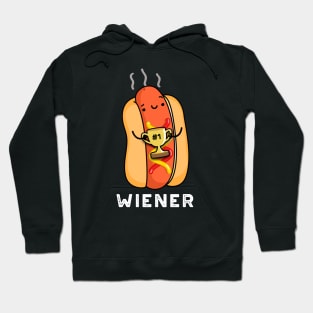 Wiener Funny Sausage Pun Hoodie